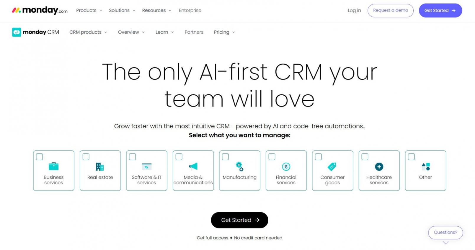 monday CRM