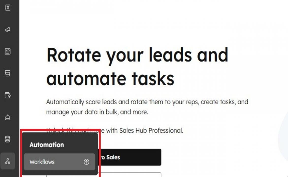 Automating Workflows in HubSpot