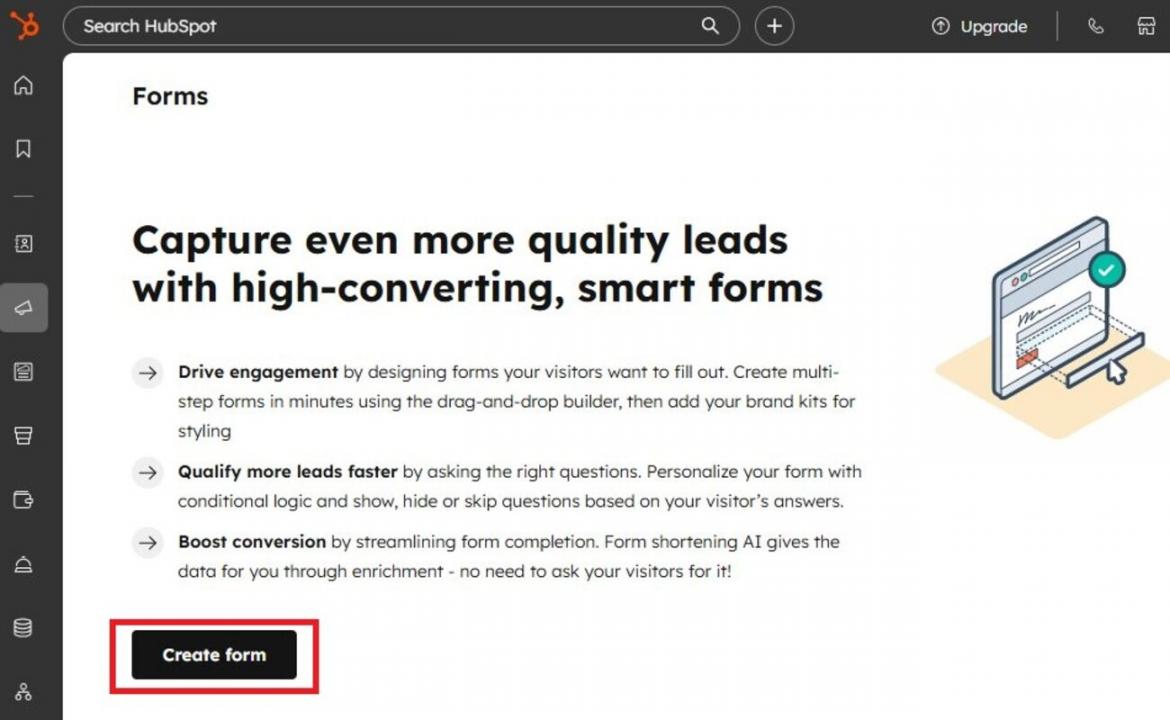 Creating Forms in HubSpot