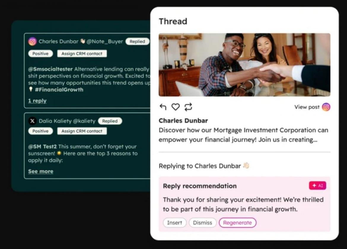 HubSpot social media management