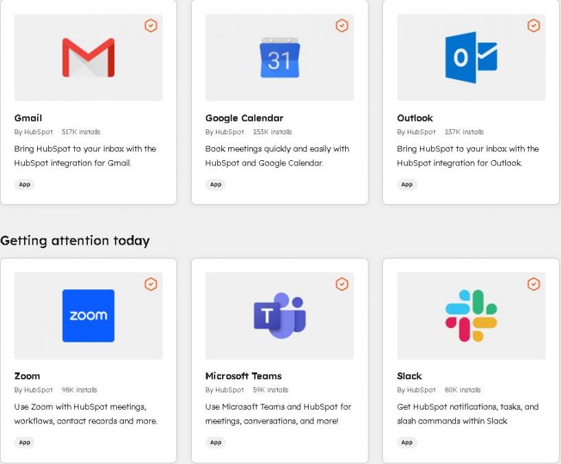 Hubspot integration