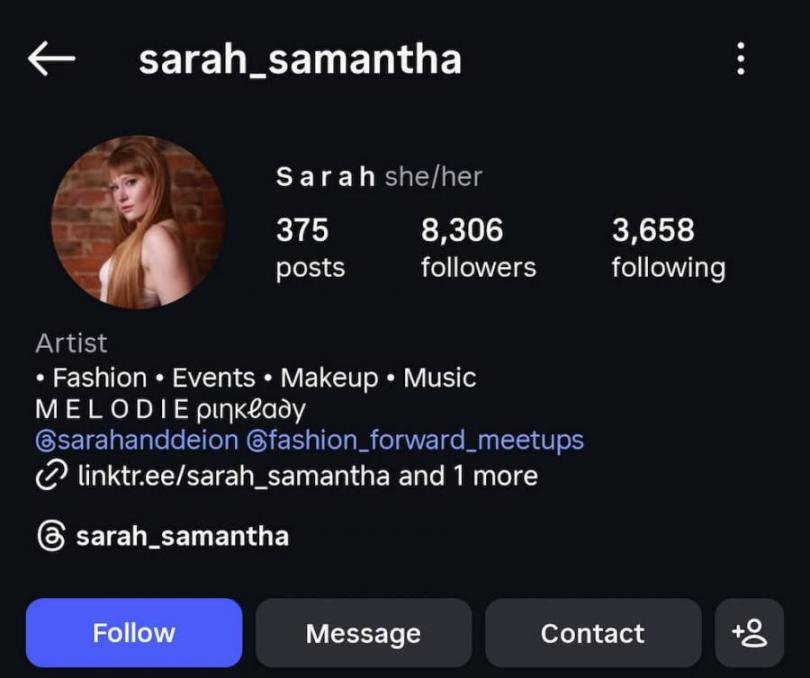 sarah samantha