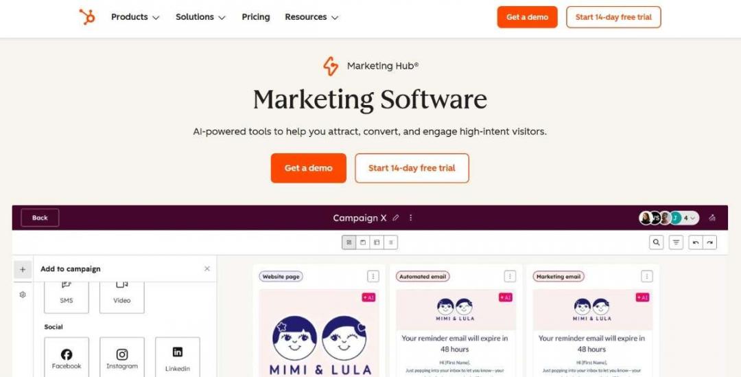 HubSpot Marketing Hub