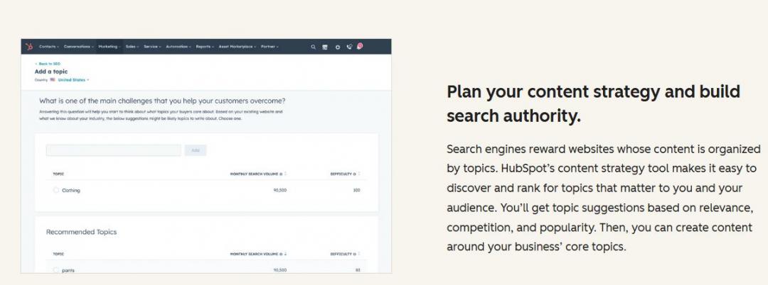 HubSpot Topic Cluster Tool