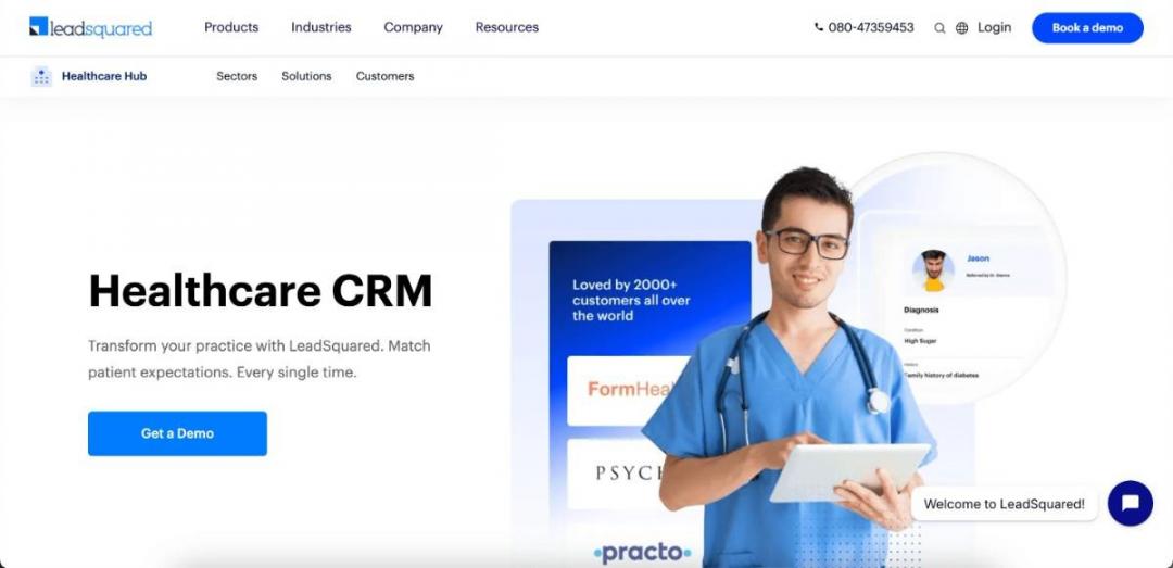 LeadSquared healthcare