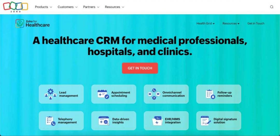 Zoho for Healthcare