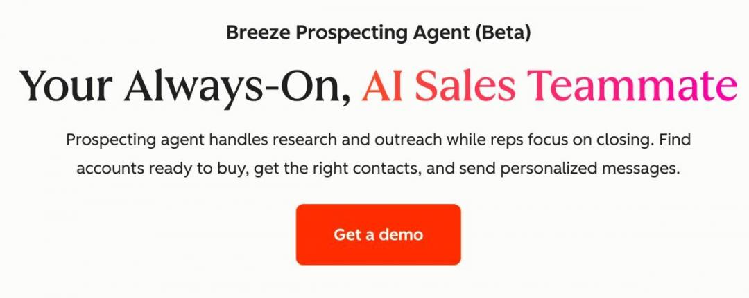 breeze prospecting agent