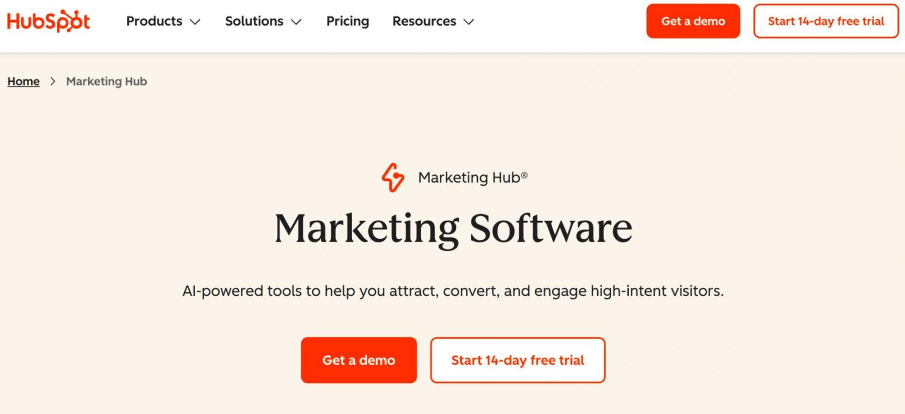 HubSpot Marketing Hub