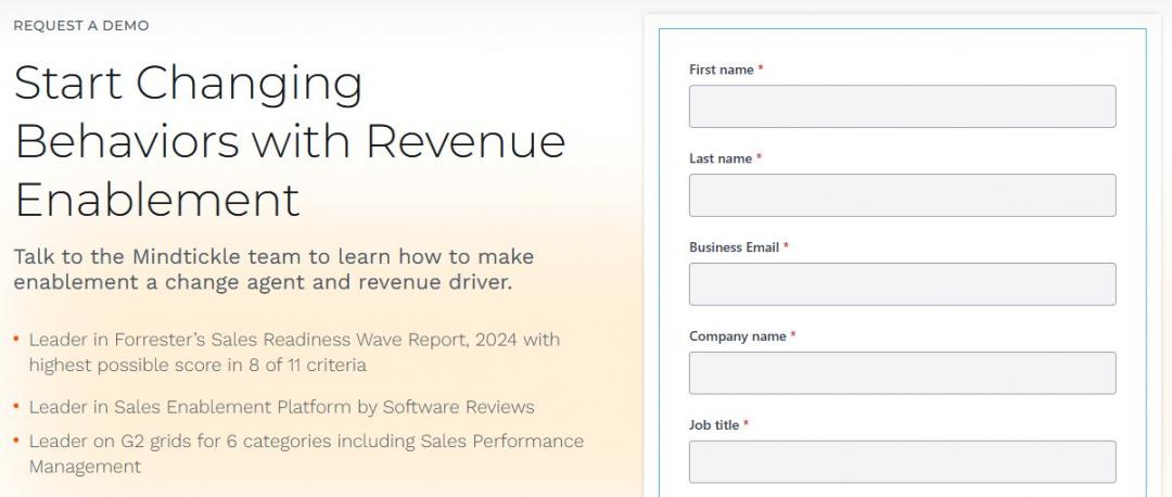 Mindtickle Pricing
