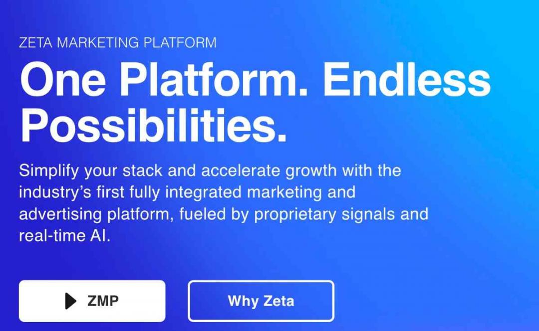 Zeta Marketing Platform