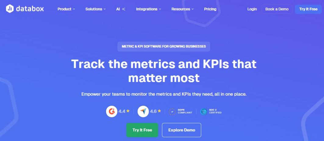 Databox Homepage