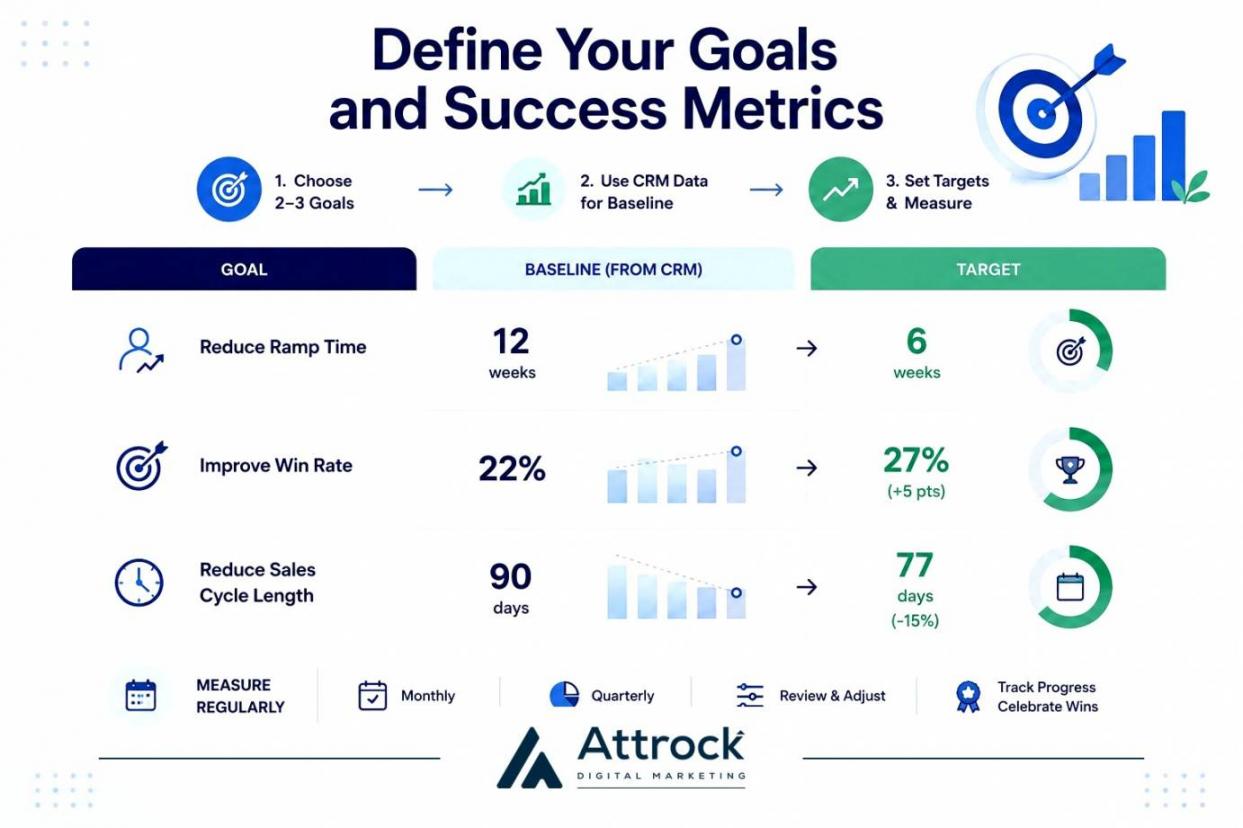 Define your goal and success metrics