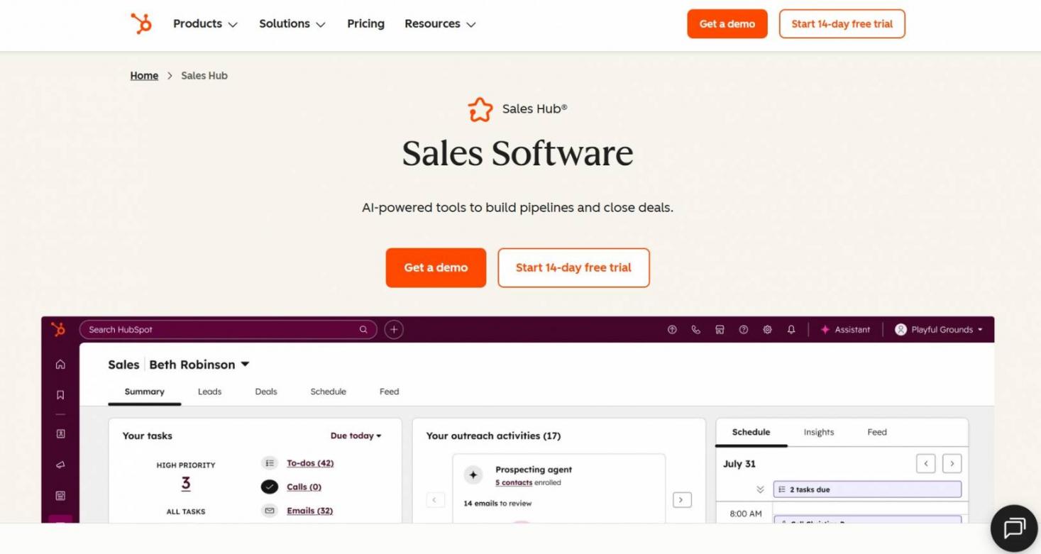 HubSpot Sales Hub