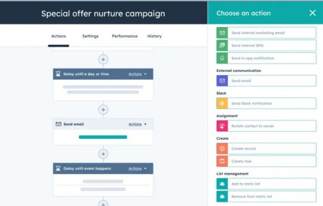HubSpot email automation