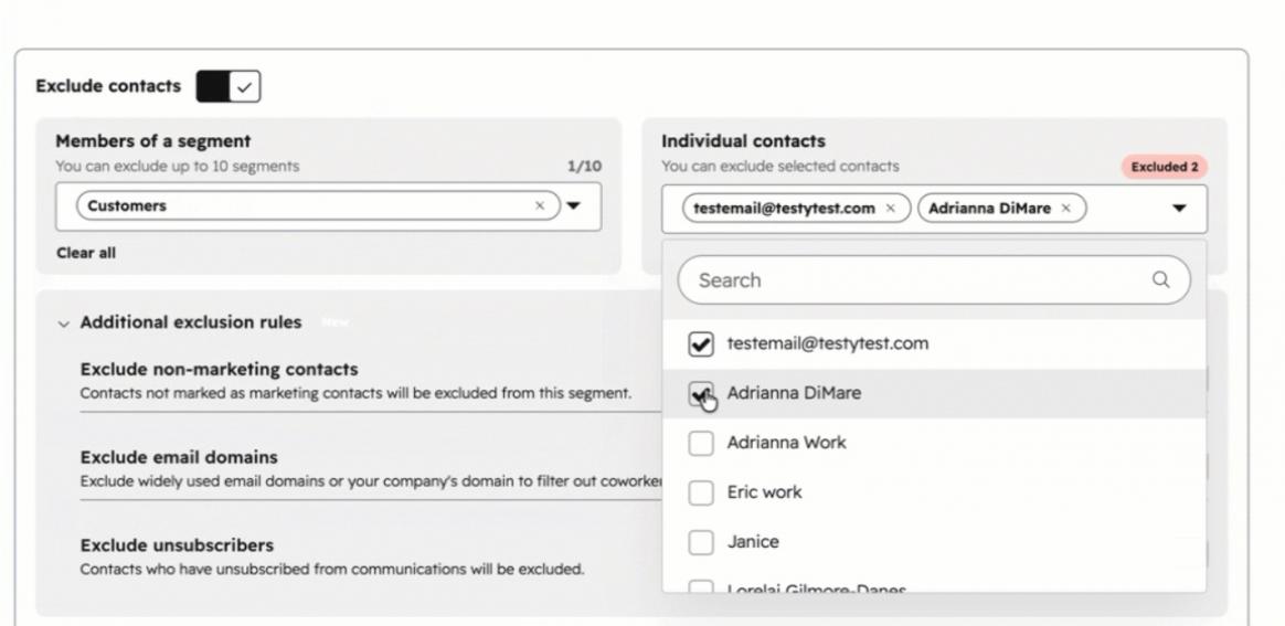HubSpot segment
