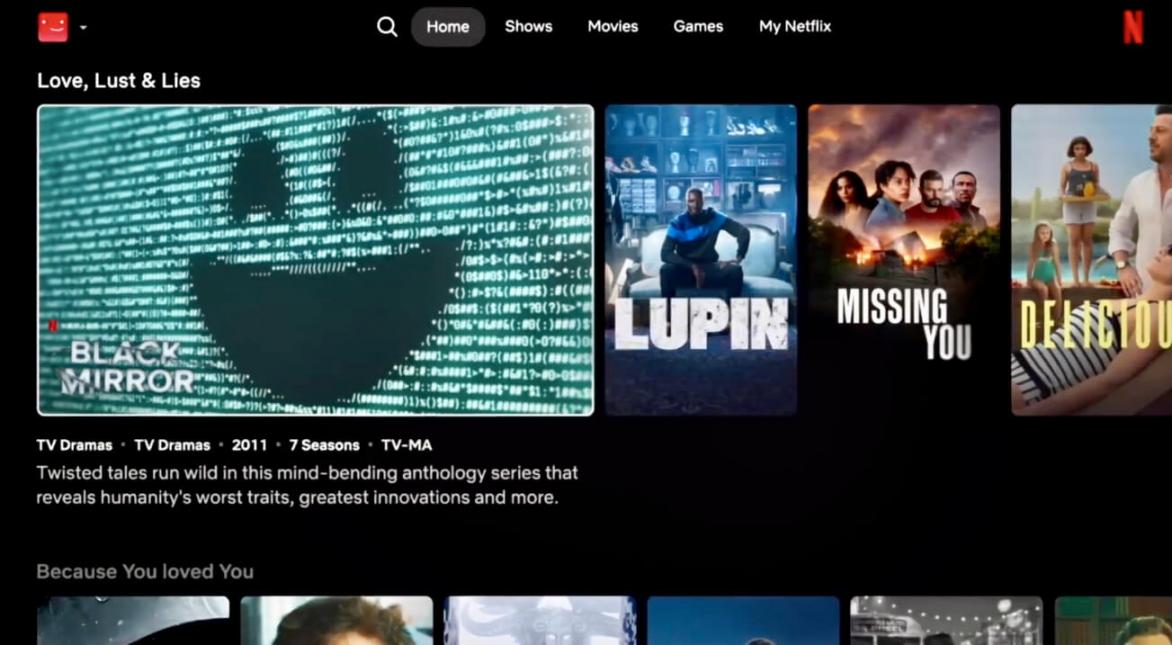 Recommendations by Netflix