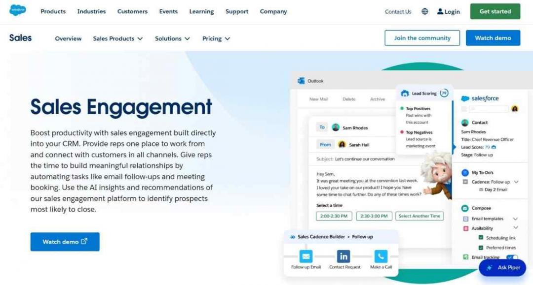 Salesforce Sales Engagement
