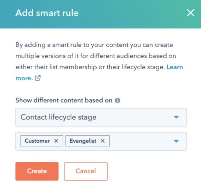 HubSpot Smart Rules