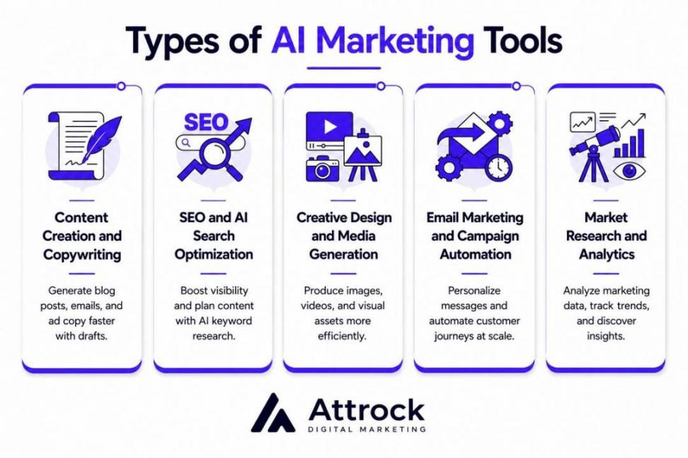 Types of AI Marketing Tools