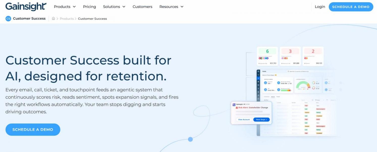 Gainsight customer success