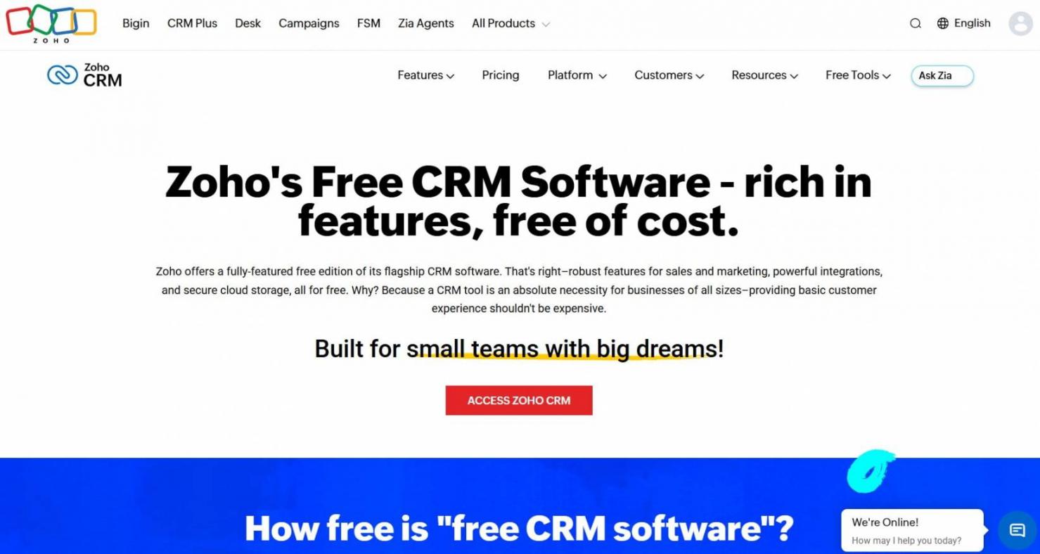 Zoho CRM