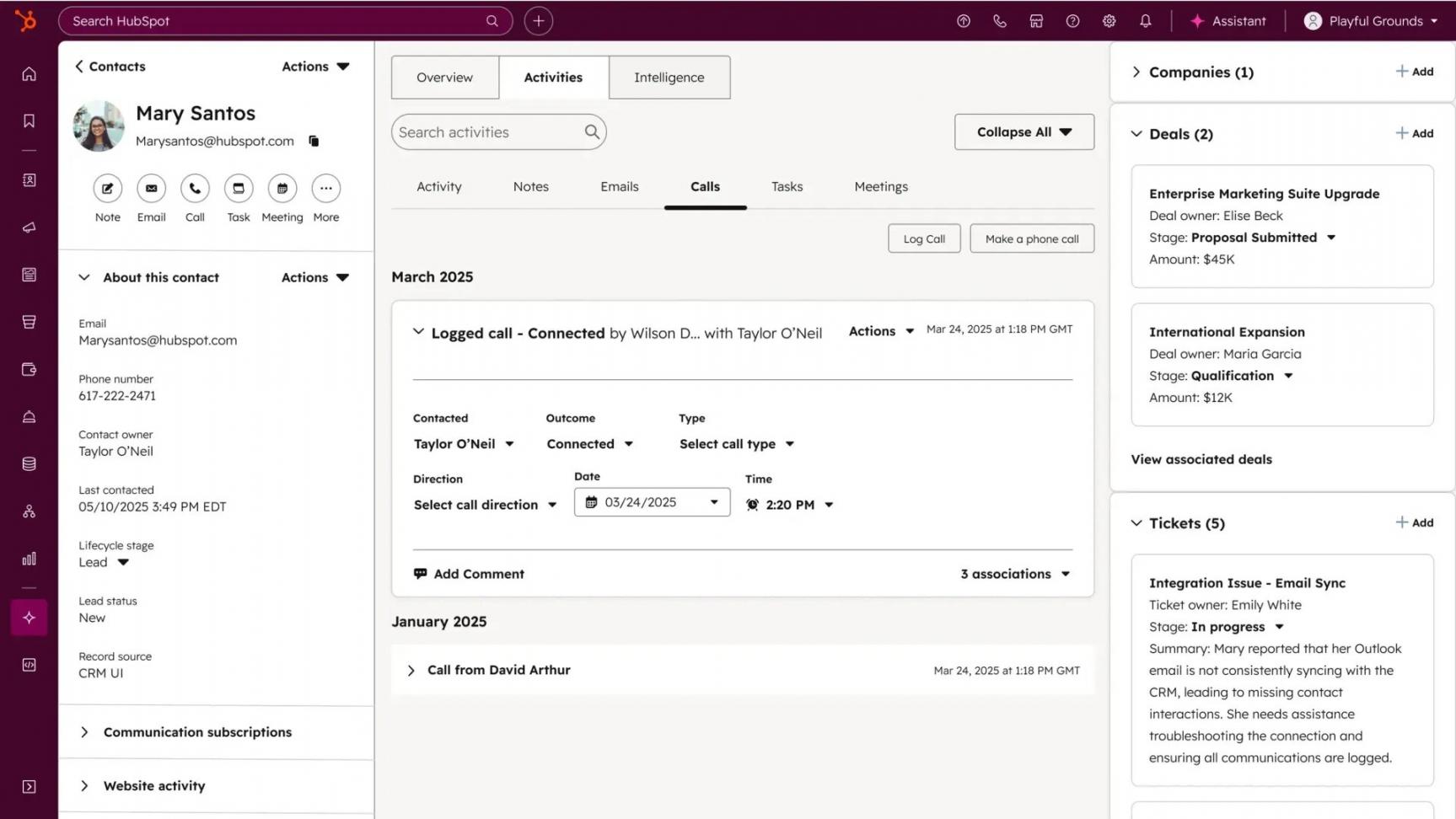HubSpot Connected Platform