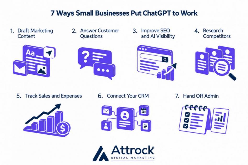 Seven ways small businesses can use ChatGPT